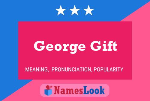 George Gift Naam Poster