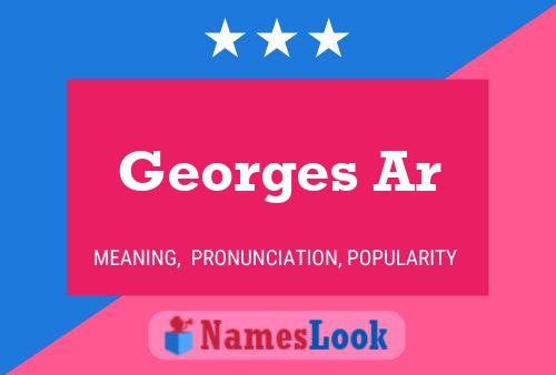 Georges Ar Naam Poster