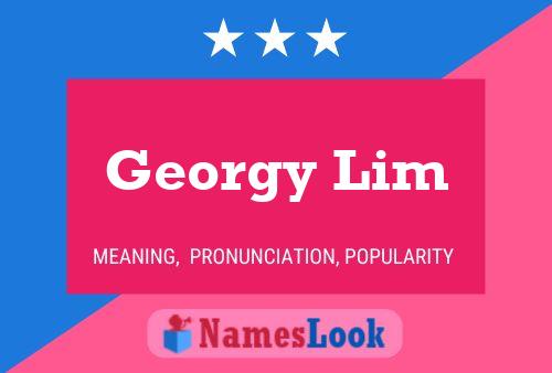 Georgy Lim Naam Poster