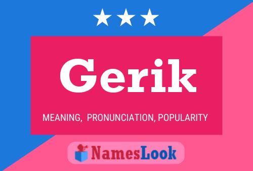 Gerik Naam Poster