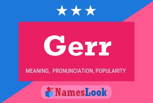 Gerr Naam Poster