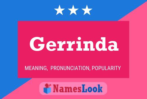 Gerrinda Naam Poster