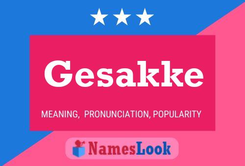 Gesakke Naam Poster