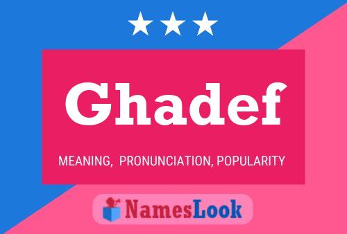 Ghadef Naam Poster