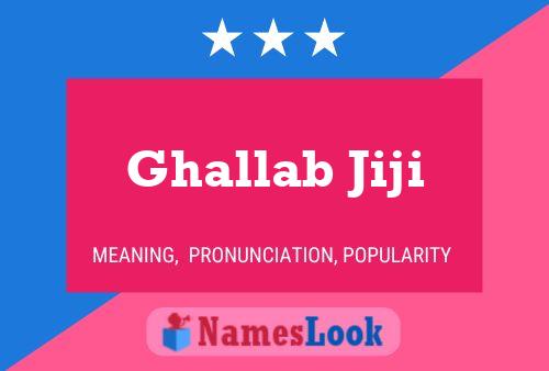 Ghallab Jiji Naam Poster