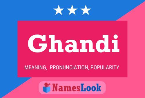 Ghandi Naam Poster