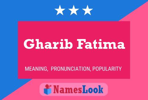 Gharib Fatima Naam Poster