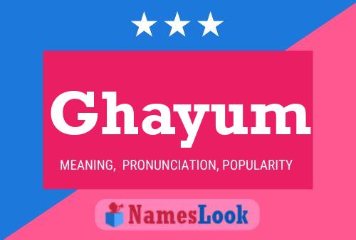 Ghayum Naam Poster