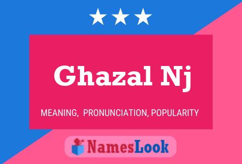 Ghazal Nj Naam Poster