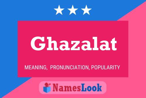 Ghazalat Naam Poster