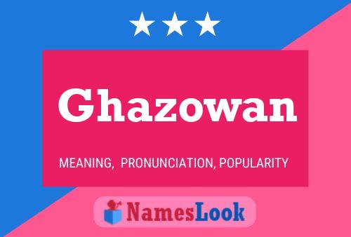 Ghazowan Naam Poster