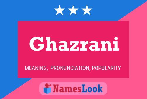 Ghazrani Naam Poster