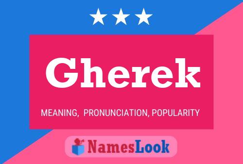 Gherek Naam Poster