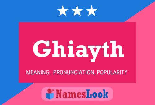 Ghiayth Naam Poster