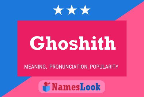 Ghoshith Naam Poster