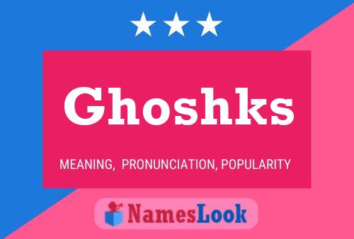 Ghoshks Naam Poster