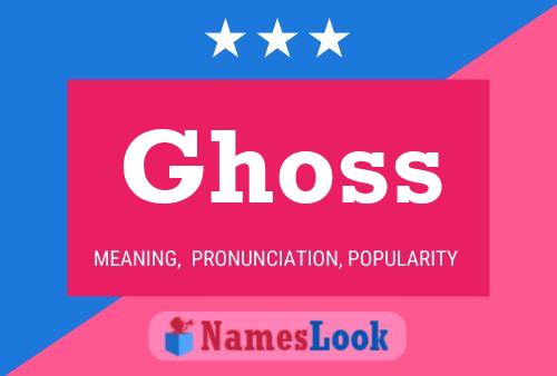 Ghoss Naam Poster