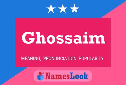 Ghossaim Naam Poster