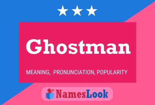 Ghostman Naam Poster