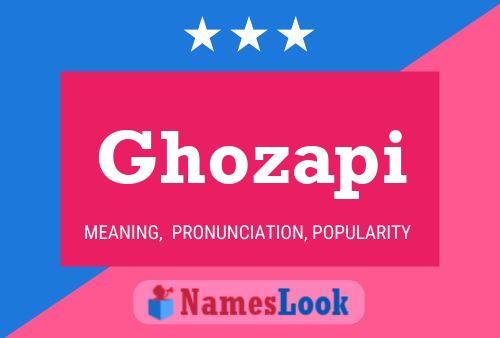 Ghozapi Naam Poster