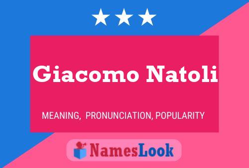 Giacomo Natoli Naam Poster