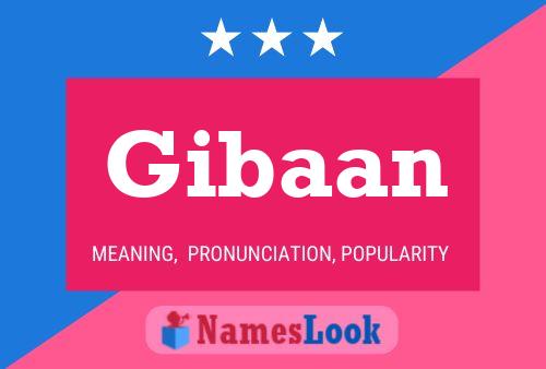 Gibaan Naam Poster