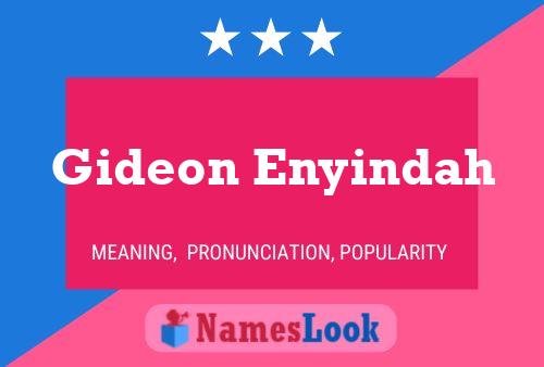 Gideon Enyindah Naam Poster