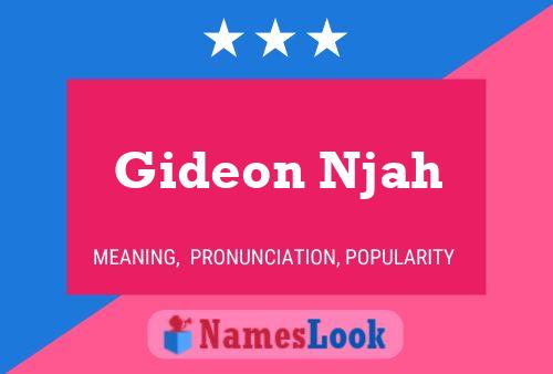 Gideon Njah Naam Poster