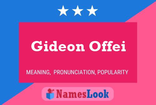 Gideon Offei Naam Poster