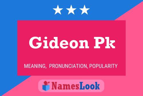 Gideon Pk Naam Poster