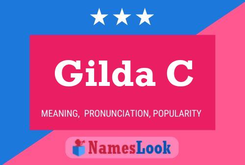 Gilda C Naam Poster