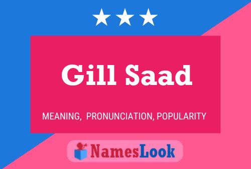 Gill Saad Naam Poster