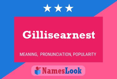 Gillisearnest Naam Poster