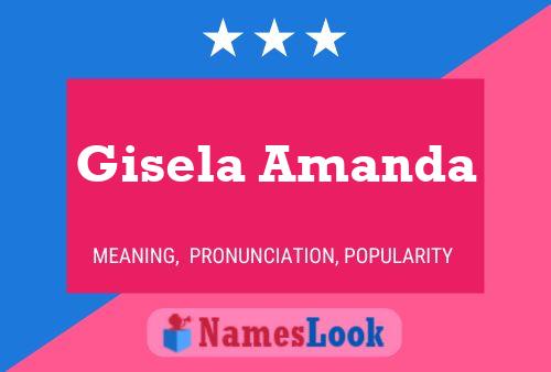 Gisela Amanda Naam Poster