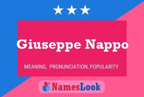 Giuseppe Nappo Naam Poster