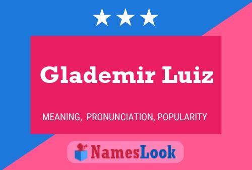 Glademir Luiz Naam Poster