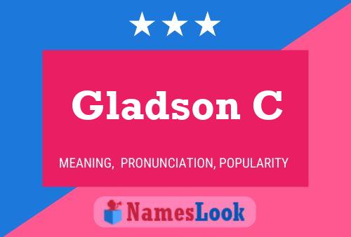 Gladson C Naam Poster