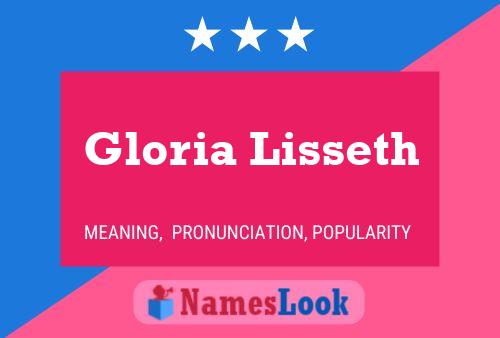 Gloria Lisseth Naam Poster