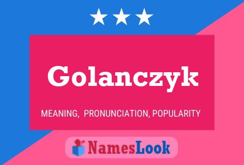 Golanczyk Naam Poster