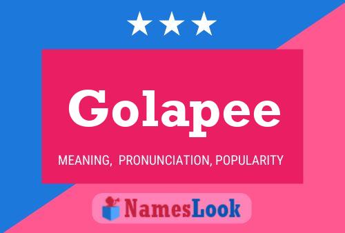 Golapee Naam Poster