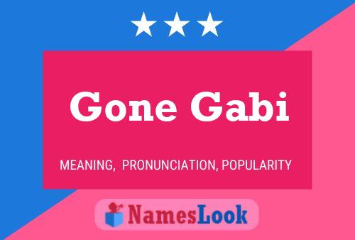 Gone Gabi Naam Poster