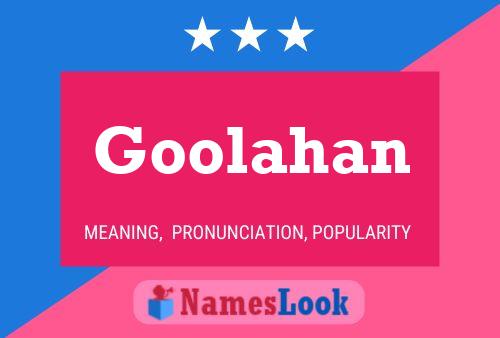 Goolahan Naam Poster