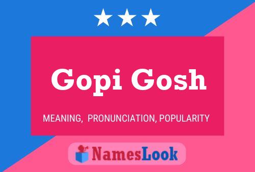 Gopi Gosh Naam Poster