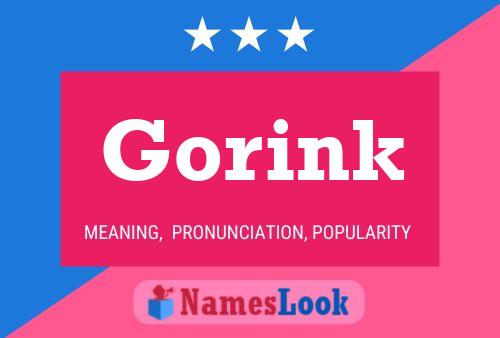 Gorink Naam Poster