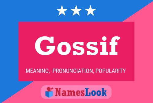 Gossif Naam Poster