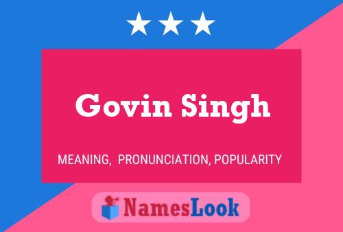 Govin Singh Naam Poster