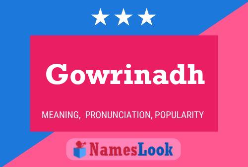 Gowrinadh Naam Poster