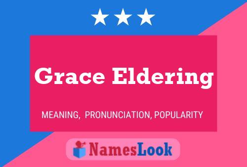 Grace Eldering Naam Poster