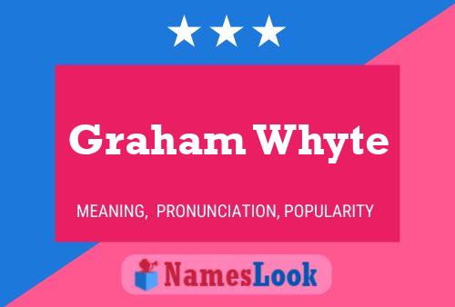 Graham Whyte Naam Poster