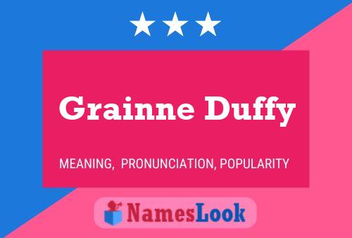 Grainne Duffy Naam Poster